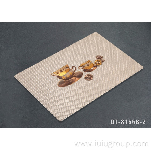 PVC Hyacinth Disposable Dining Mat